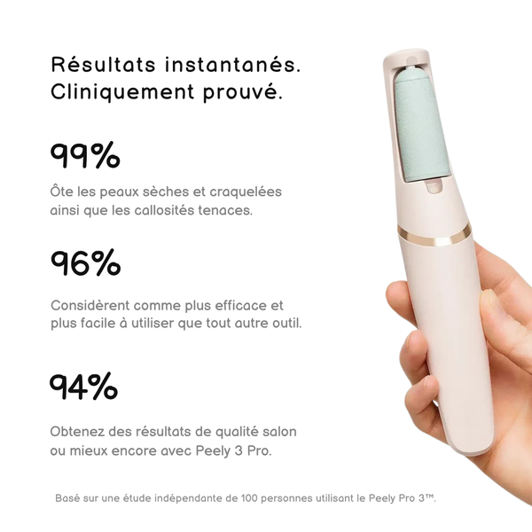 Peely Pro 3 - Outil de Pédicure Professionnel