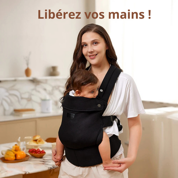Porte bébé ou sac pour nourrisson libère les mains