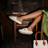 sandales pour homme et femme couleur blanche