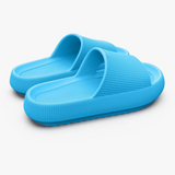 sandales d'été pour homme et femme bleues