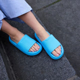 sandales d'été pour homme et femme rouges