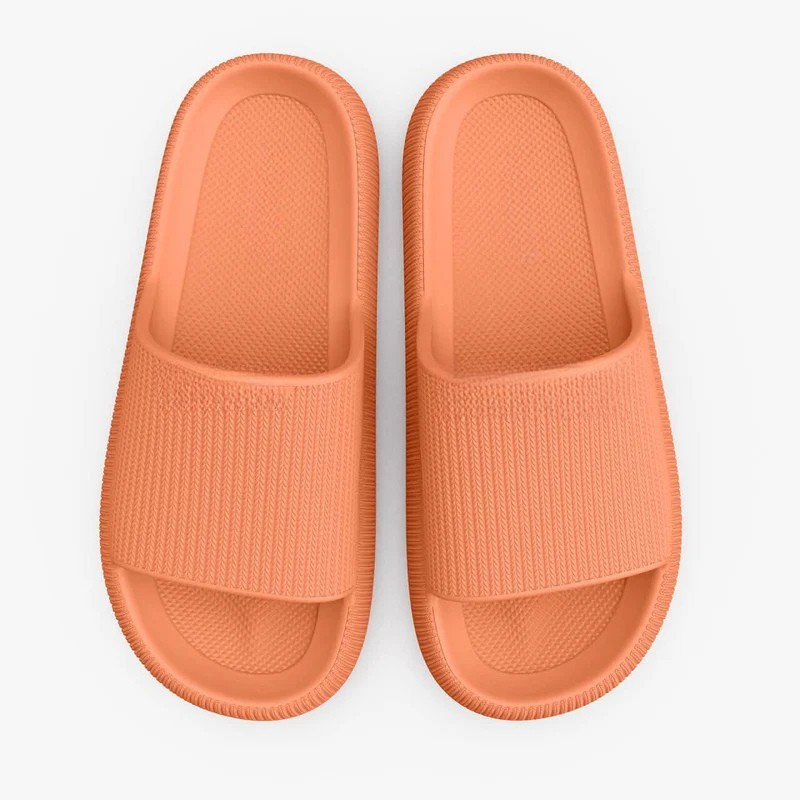 sandales pour homme et femme couleur orange