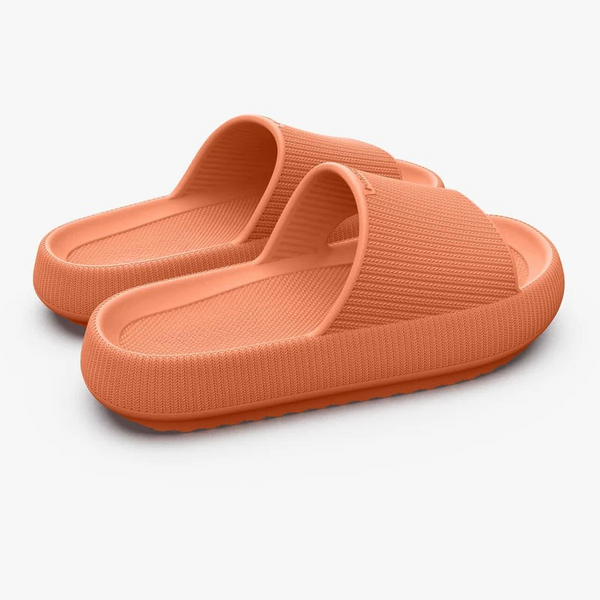sandales pour homme et femme couleur orange